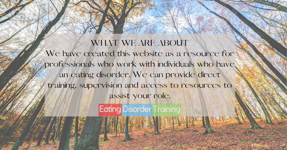 EDtrainingUK's tweet photo. WHAT WE ARE ABOUT
We have created this website as a resource for professionals who work with individuals who have an eating disorder.

We can provide direct training, supervision and access to resources to assist your role.

https://t.co/w8LCjTPJMn 

#training #cumbria #access https://t.co/axIVuOdyRJ