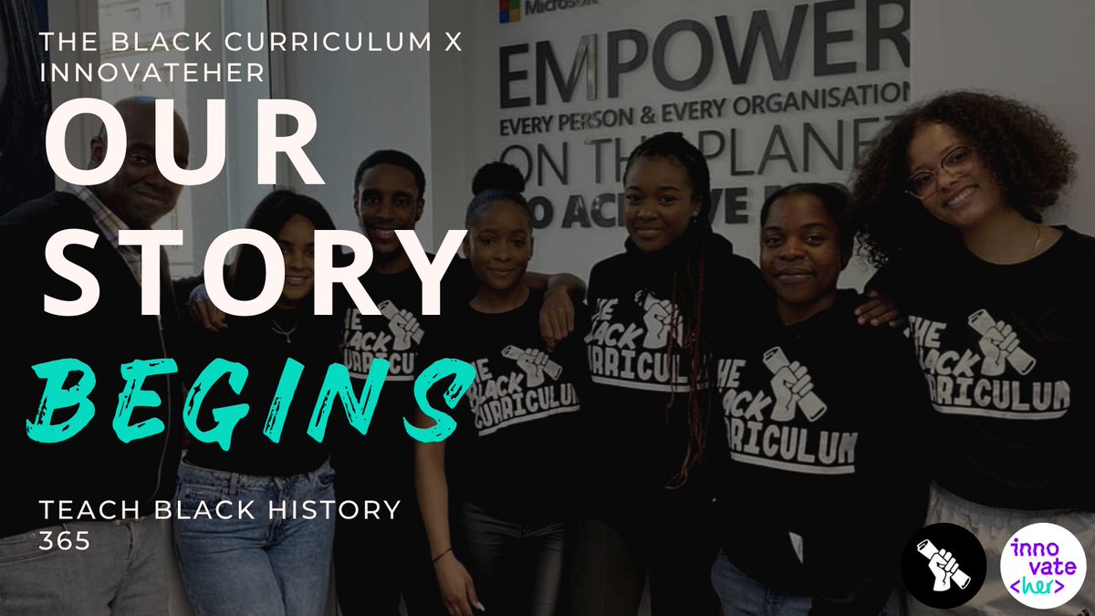 innovateheruk's tweet photo. We’re proud to announce our new charity partner, @CurriculumBlack

They are on a mission to make #BlackHistory a part of the UK curriculum✊🏾

5% of new membership revenue will go to them. We'll also be collaborating on 2 exciting projects - all to be revealed!

#TBH365 #DiverseEd https://t.co/QcjpwJYfOz