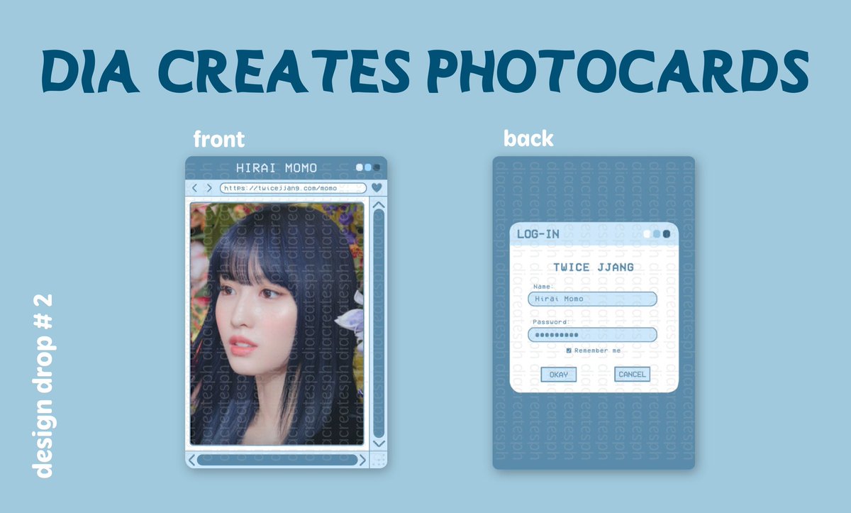 PC DESIGN DROP # 2 ♡

this twice fanmade pc MIGHT be launched this week! (colors vary per member)

so since it is momo’s birthday, i’ll be dropping this design here today, saengil chukhahae uri momoring 🍑

#HappyMOMOday #OurPeachMomoDay