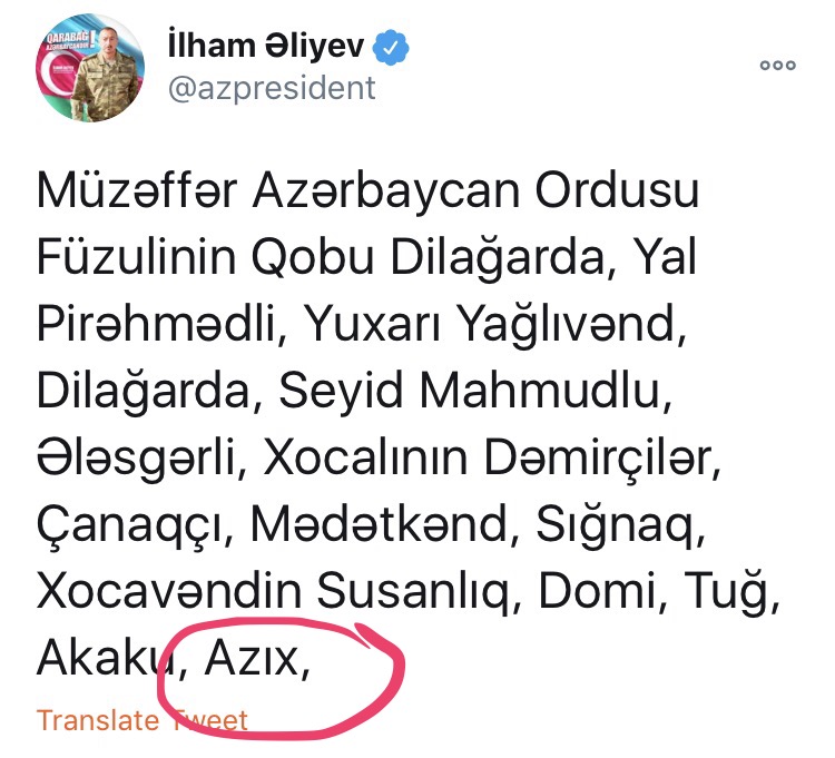 Amelkin9's tweet photo. Adini eshidib ozunu gormediyimiz Azix magarasi🙏🏻Ilk insan meskenimiz, insanligin yetishdiyi mekan.
Ne gozel xeberdir bu bele🙏🏻 https://t.co/mkECeshgt2