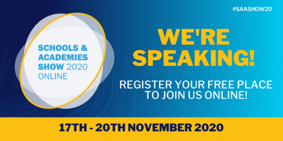 MyTutor's tweet image. We're very excited to be sponsoring this year's virtual @SAA_Show! Come and check out our session at 2:30pm on 19th Nov, on how school leaders can make the most of catch-up funding and the National Tutoring Programme. #SAAShow20