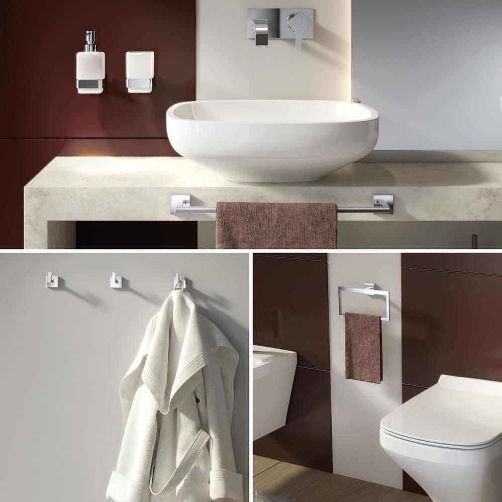 blackpelicangrp's tweet photo. In every bathroom, accessories are the small details necessary to complete the look, and create the perfect balance between design and functionality!
What kind of bathroom accessories do you have? Do they reflect your style?
#Bathrooms
#Doors
#Tiles
#Furniture
#Lights
#ILBagno https://t.co/x0UqnH46bq