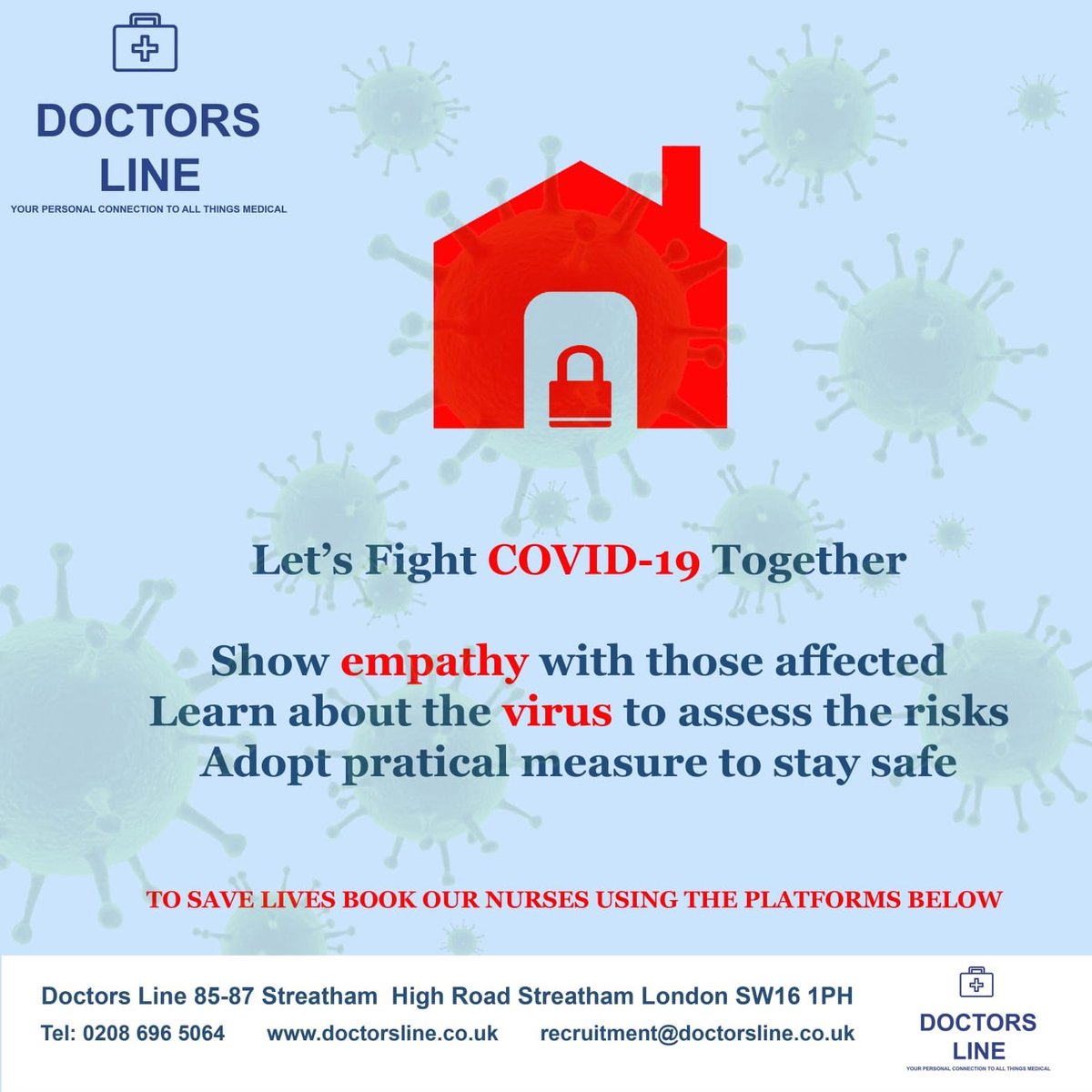 DrsLine1's tweet photo. #Recruitment #Agency #Medical #Surgery #COVID19 #Heroes #RegisterWithUs #StayAtHome                         
#nursing2000 #drsline  #office #work #london #uk #recruitment #agency #helpingotherssucceed #happywork  #teamworkmakesthedreamwork #doctorsb #drs https://t.co/uxXnpQU6eS