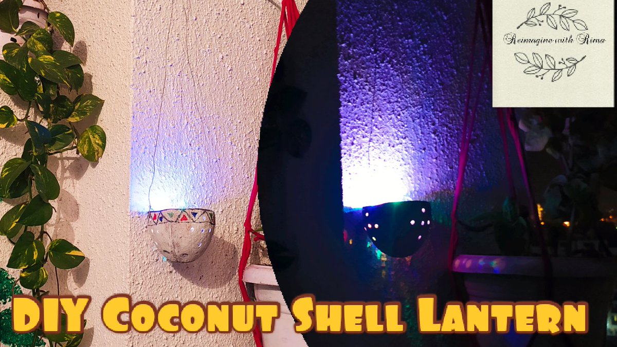 ReimagineWRima's tweet image. youtu.be/LU-tq9UD7r4
#diycoconutshelllantern #coconutshellcraft #diwalispecial #diwalidecoration #bestoutofwaste #ReimaginewithRima #induanbalconylightingidea