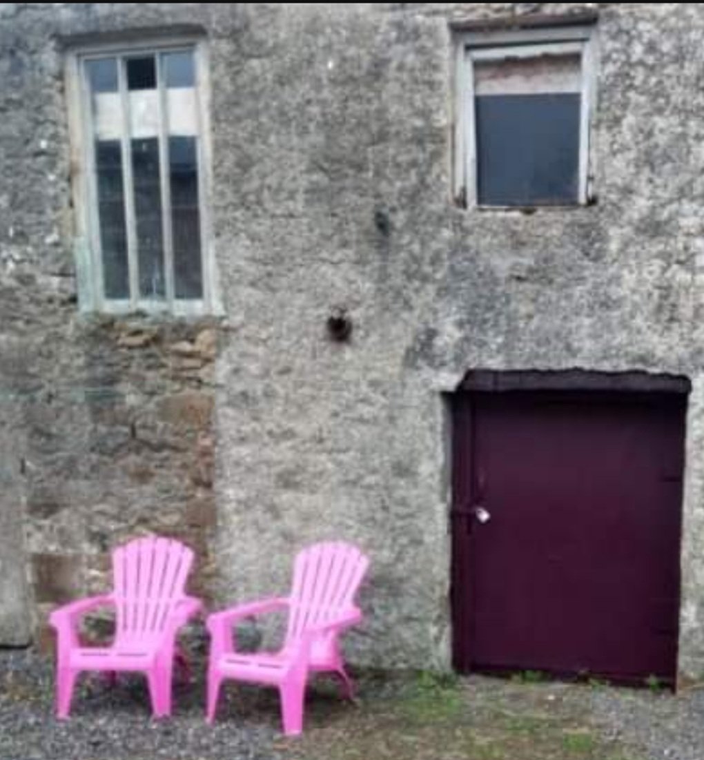 IrishWorkhouseC's tweet photo. Clare working from home:
The part of the workhouse that interests me most is the wooden floor in the Boardroom. 
During restoration, the original floor timbers were lifted and saved and the joists repaired.
So many people have walked on this floor since 1852! https://t.co/MnFxVFK2Wz