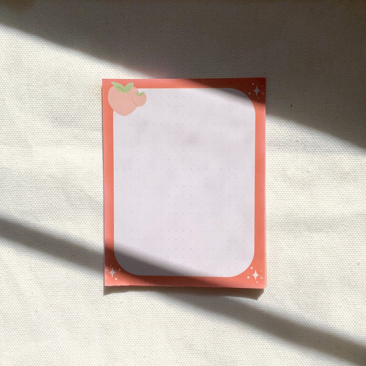 lunatalacreates's tweet photo. Peachy Stationery Notepad
4 Stocks
30 sheets
Manually cut

89 pesos each
4 stocks

#journalph #paperph #stickersph #bujoph #journalphilippines #paperphilippines #stickersforsaleph #paperforsaleph #handmadeph #handcraftedph #supportsmallbusiness #supportlocal 
#artph https://t.co/ROelg5E26b