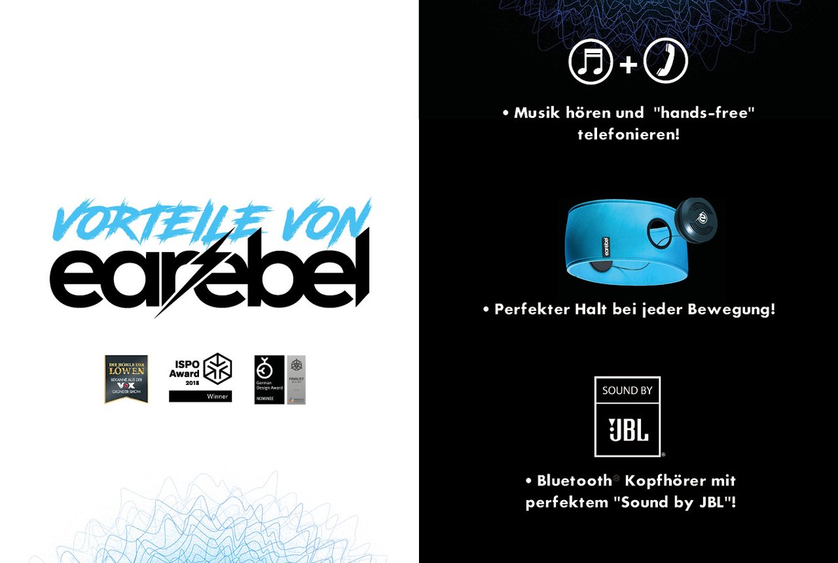 CrowdPartner_de's tweet image. earebel - die Kombination von eindrucksvoll klingenden Bluetooth Kopfhörern mit „Sound by JBL“ und qualitativen, funktionalen Kopfbedeckungen.
Laufzeit: 7 Jahre
Rendite: 7,0 % 
Bereits ab einer Beteiligung von 100 Euro
crowdpartner.de/earebel

#investment #crowdfunding #JBL