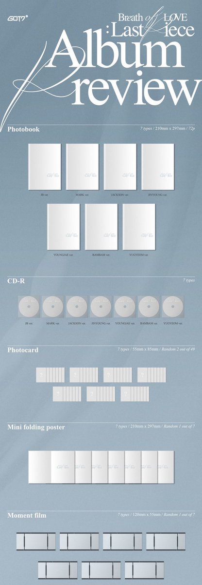 BlueSkyyPH's tweet photo. #BSCreatives_GO 

Got7 Breath of Love: Last Piece

💰680 / 770 php ALL IN + lsf
✅version pooling
✅with benefits 
📈counted in charts
🎁w/ freebies
📆DOP: Nov 25 (50% DP) Dec 20 (50%)
🚛normal eta

Order form: https://t.co/BLRZ2Q0cDf

#GOT7 #GOT7_BreathofLove_LastPiece https://t.co/pQtW77Dkkt