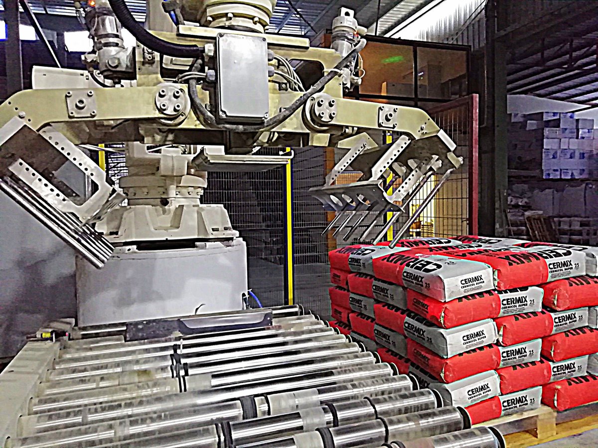 YAPI KİMYASALLARI TESİSİ TORBA PAKETLEME ROBOTU ABB – TARA ROBOTİK OTOMASYON
ÜCRETSİZ KEŞİF VE DAHA FAZLASI İÇİN LÜTFEN HEMEN BİZİMLE İRTİBATA GEÇİN! 
0544 620 80 05 
#YapıKimyasalları #YapıKimyasallarıTesisi #ABBRobot 
#Paletlemerobotu #RobotKol #RobotikOtomasyon #TaraRobotik