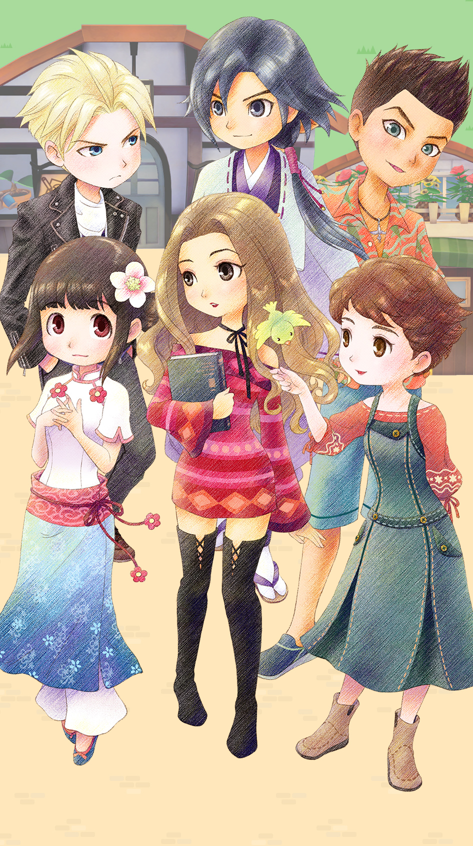牧場物語 オリーブタウンと希望の大地 恋愛候補キャラクター紹介ムービー Twitter