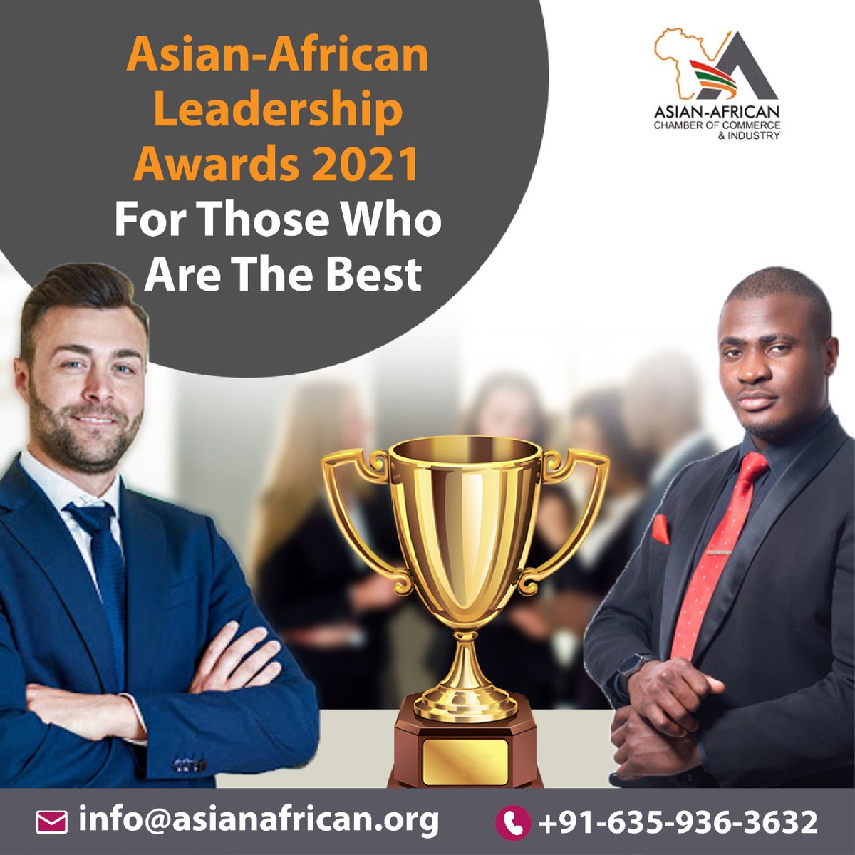 aacciofficial's tweet photo. Asian-African Leadership Awards 2021- For Those Who Are The Best
info@asianafrican.org
Call- +91-635-936-3632
#asia #africa #commerce #internationalbusiness #business #entrepreneur #internationaltrade #international #investment
#importexport #globalbusiness https://t.co/6WehNm2aik