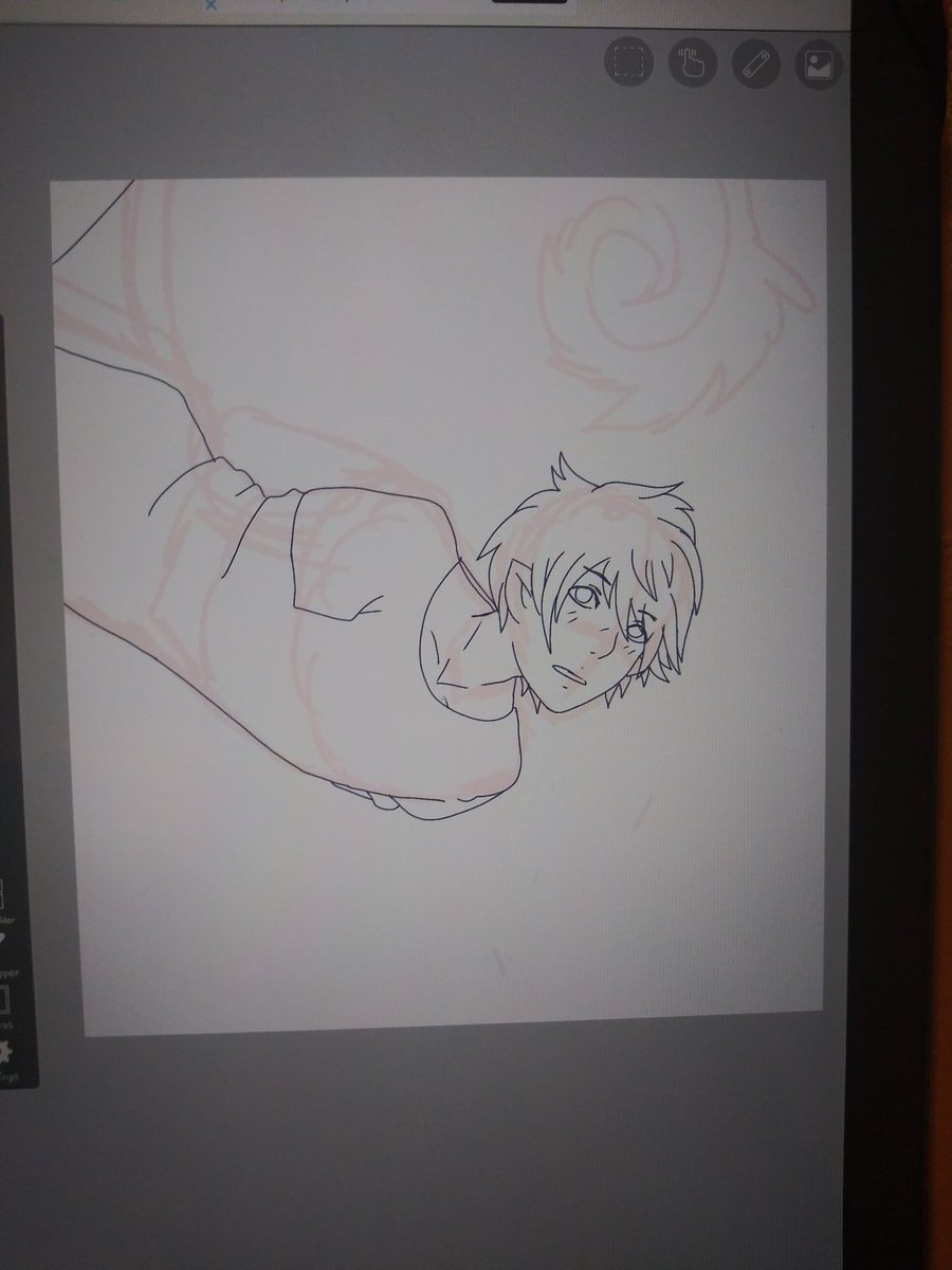toniestuff's tweet photo. Wip of Rin okumura sketch https://t.co/HHViOoT7Hv