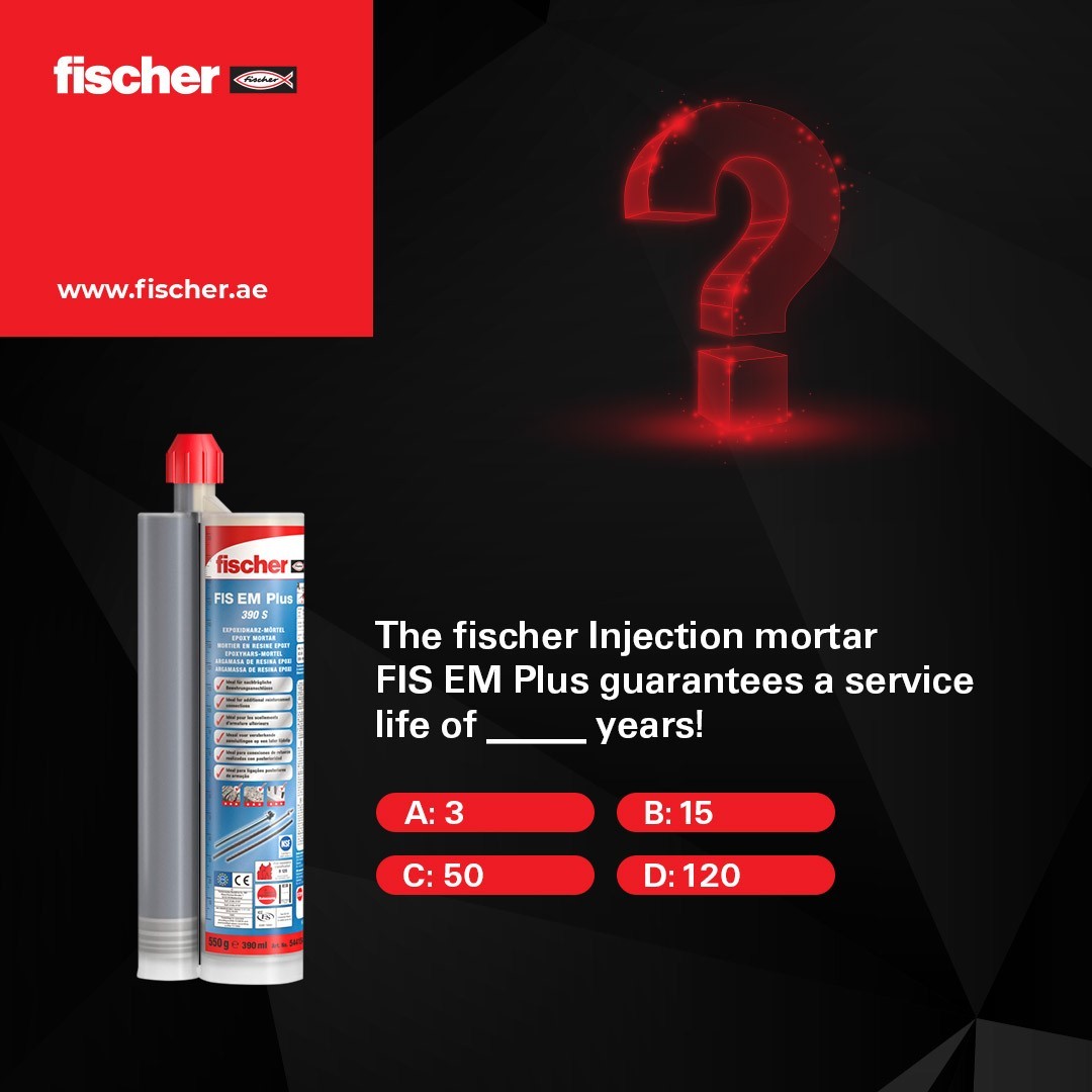 upat_sa's tweet image. Think you're a fischer fundi? Prove it ..... 
Share your answer in the comments section below.
#fischer #commentbellow #2020 #approvedbyexperts #InnovativeFixingSolutions #safety #quality #interiordesign #architecture #engineering#contractors #builders #chemicalfixing