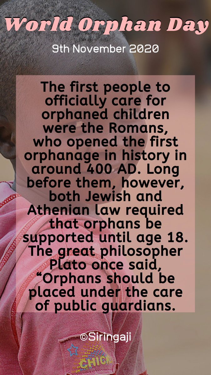 SiringaJi's tweet photo. WORLD ORPHAN DAY
#orphan 
#worldorphanday
#sjtoday
#siringaji
Visit - https://t.co/0NzXEwhtxo https://t.co/zPc6EiXBFc