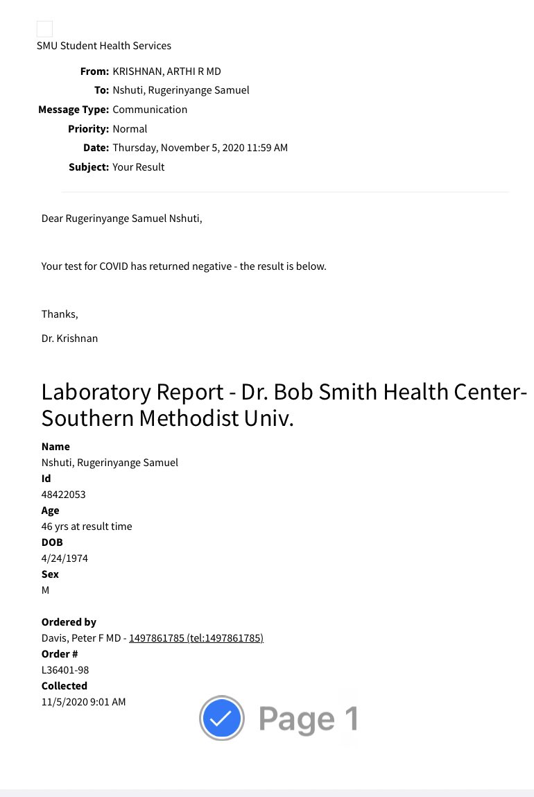Barring #Rdans entry 2 #Rda coz of sm type of C-19 test is vry unfortunate. I blv treat’g #Rdans like any other arrivals wzout exceptn was an oversight that shld be corrected. Is it lawful that non-RT PCR test takes away my right 2 return home? <a href="/RwandaHealth/">Ministry of Health | Rwanda</a>