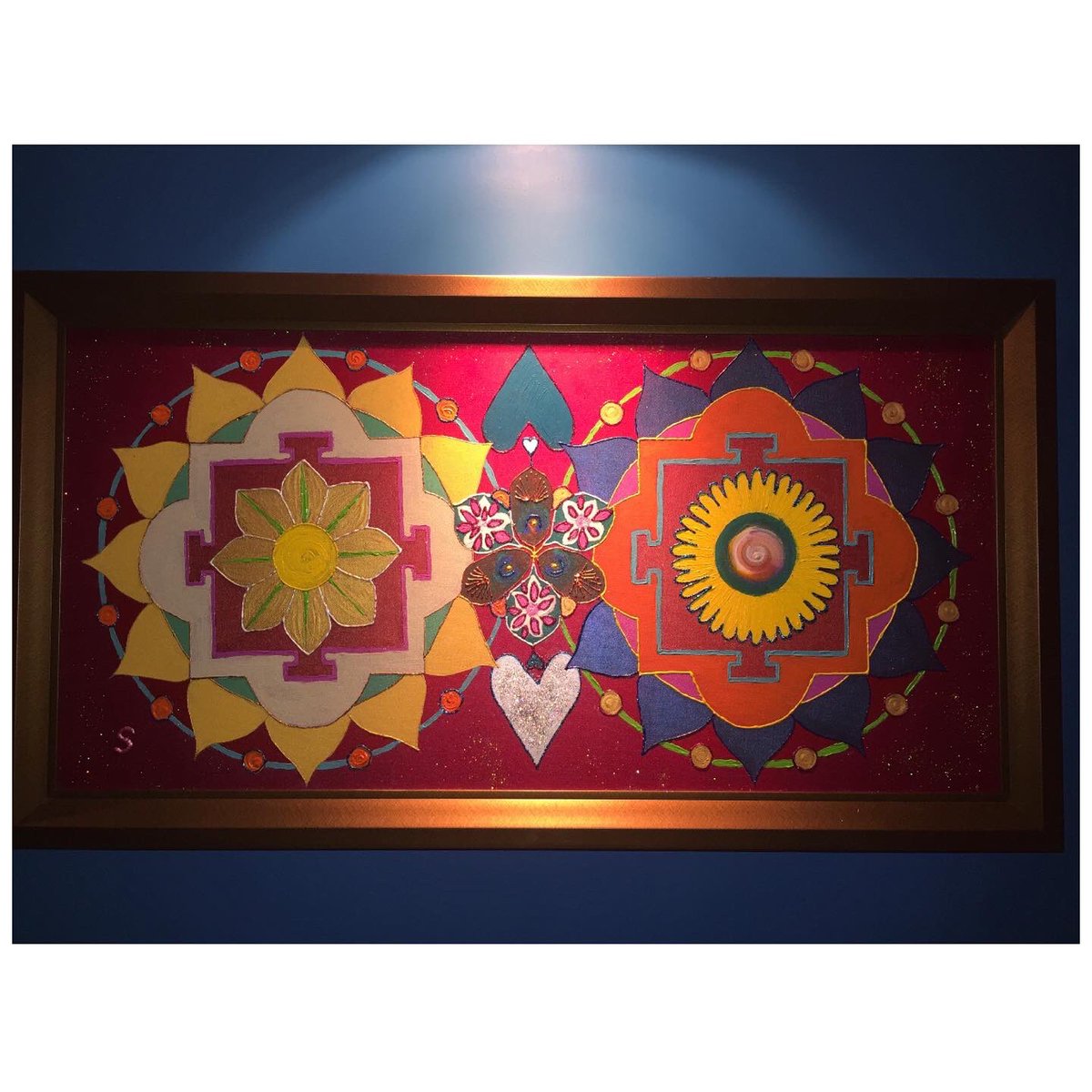 sandeep_adnani's tweet photo. My #Mandala journey. #colourtransformation #sacredart #meditation #arttherapy #colourtherapy https://t.co/u19dAbbjak