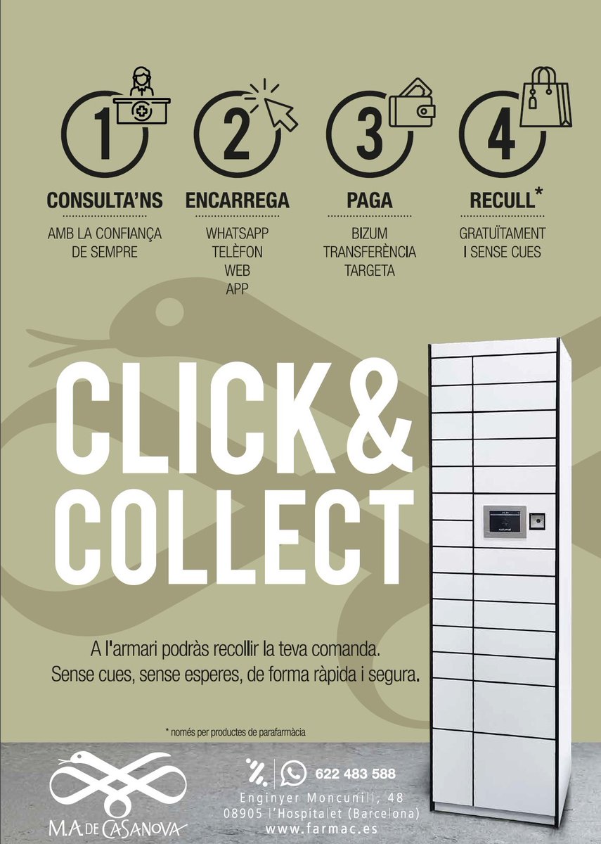 Recull encàrrecs sense cues!: farmac.es/recull-encarre…