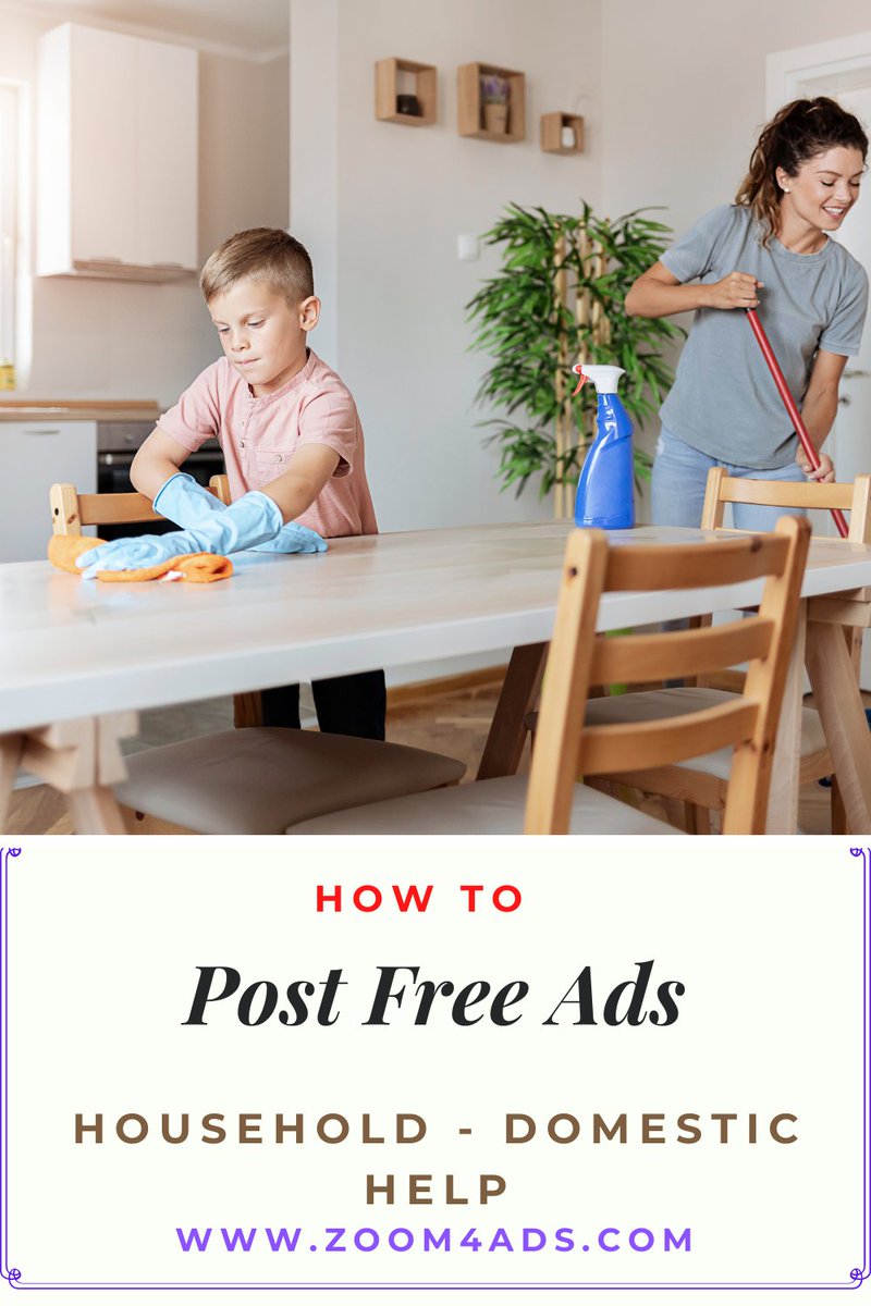 adsthumb's tweet image. Zoom4ads allow you to post free classified ads for  Household - Domestic Help 
Visit :- zoom4ads.com/category/servi…
#postfreeclassifiedads #onlineclassifiedads #freeads
#classifiedad #ads