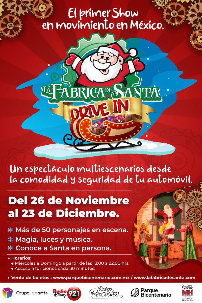 La Fabrica De Santa un evento que esta cambiando la forma de ver los espectaculos en esta nueva normalidad lafabricadesanta.com NO SE LO PIERDAN