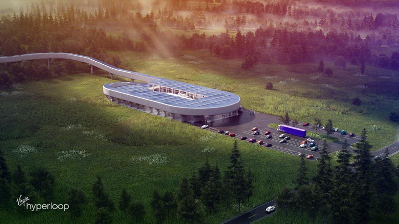 Virgin Hyperloop hosts first human ride on new transport system reut.rs/3k6lbxq