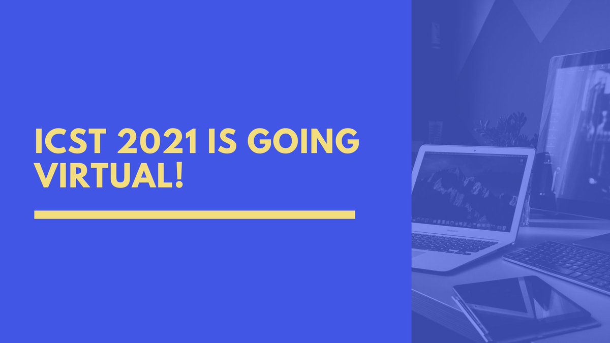icstconference's tweet photo. The 17th Workshop on Advances in Model Based Testing (A-MOST 2021) will again be co-located @icst2021, an online event that will take place in April 2021.

DEADLINE 10 Jan 2021

https://t.co/sm3NjMajsQ https://t.co/m5k4JxxnaP