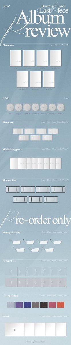KpopGoItalia's tweet photo. GO (Group Order) ITA
GOT7 - Breath of love : Last Piece
-
💶 €21,00 senza poster
💶 €22,00 con poster
🍭Possibilità di scambio photocard
🚫 Deadline 26/11
💳 Pagamento tramite PayPal/Postepay/Altro
📦 S.s Kr-It inclusa, It-It da aggiungere
💌 Dm ^^
#GOT7 #GOT7italia #got7go https://t.co/3zX8K8EWhC