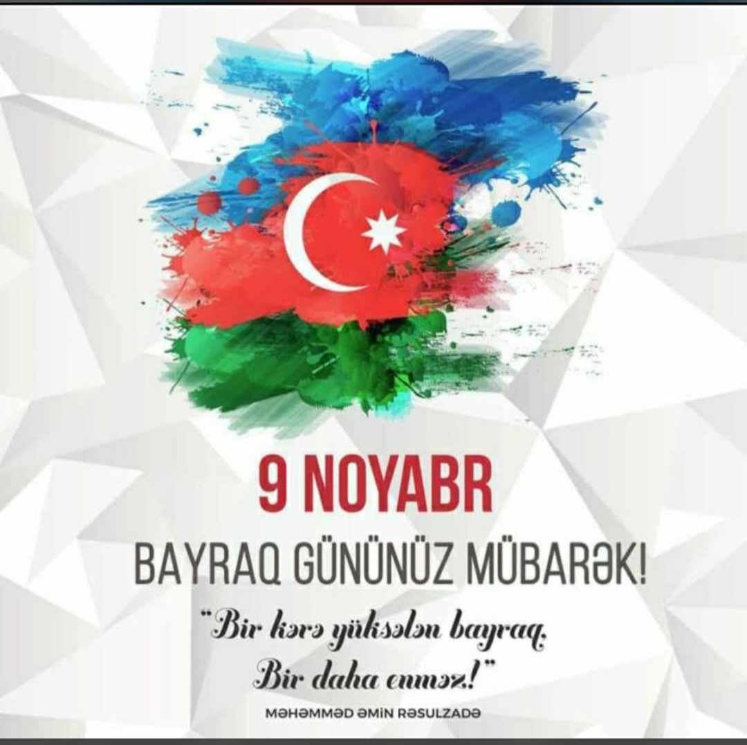 Bayraqları bayraq edən üstündəki qandır !   
Torpaq, uğrunda ölən varsa VƏTƏNDİR !!🇦🇿 #9noyabr #Azerbaijan #KarabakhisAzerbaijan #FlagDay