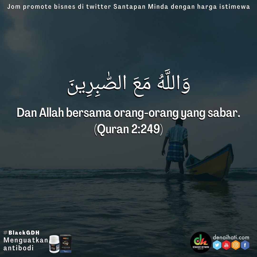 SantapanMinda's tweet photo. Allah bersama orang-orang yang sabar ✨ https://t.co/DpdcZaLQmj