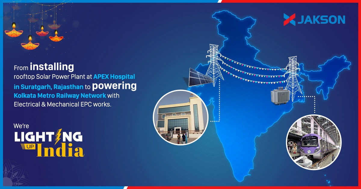 JaksonGroup's tweet photo. #energycompany #lightingupindia #heritage #energy #solarrooftop #solarpv #renewableenergy #electricalEPC #metroelectrification #railelectrification
#electricalworks #powerdistribution #urbanelectrification
#jaksoninns #jaksonhospitality https://t.co/bcuay5lGXE