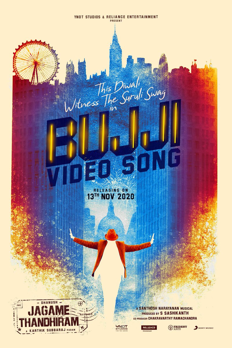 _CHENNAI_DFC's tweet photo. Diwali Treat surili swag🥰
Wowww Waiting... 😍
#JagameThandhiram #Bujji
#JTUpdateDay https://t.co/7DMxyKmxE2