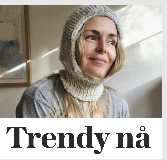 Det er nesten så jeg synes synd på de folka som følger trender.