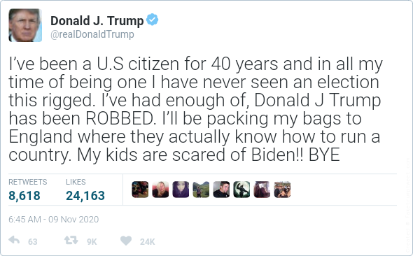 killingbritain's tweet photo. A spin on the Trump bots posting this message on mass ๐
#Trump #MAGATears #MAGA #TrumpsBots #DonaldTrump https://t.co/bjWDoQ83Tl