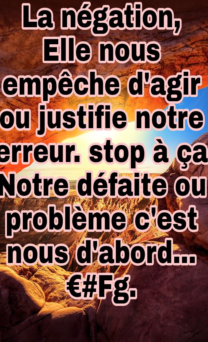 FgOumarou's tweet image. Non à l'esprit négatif.