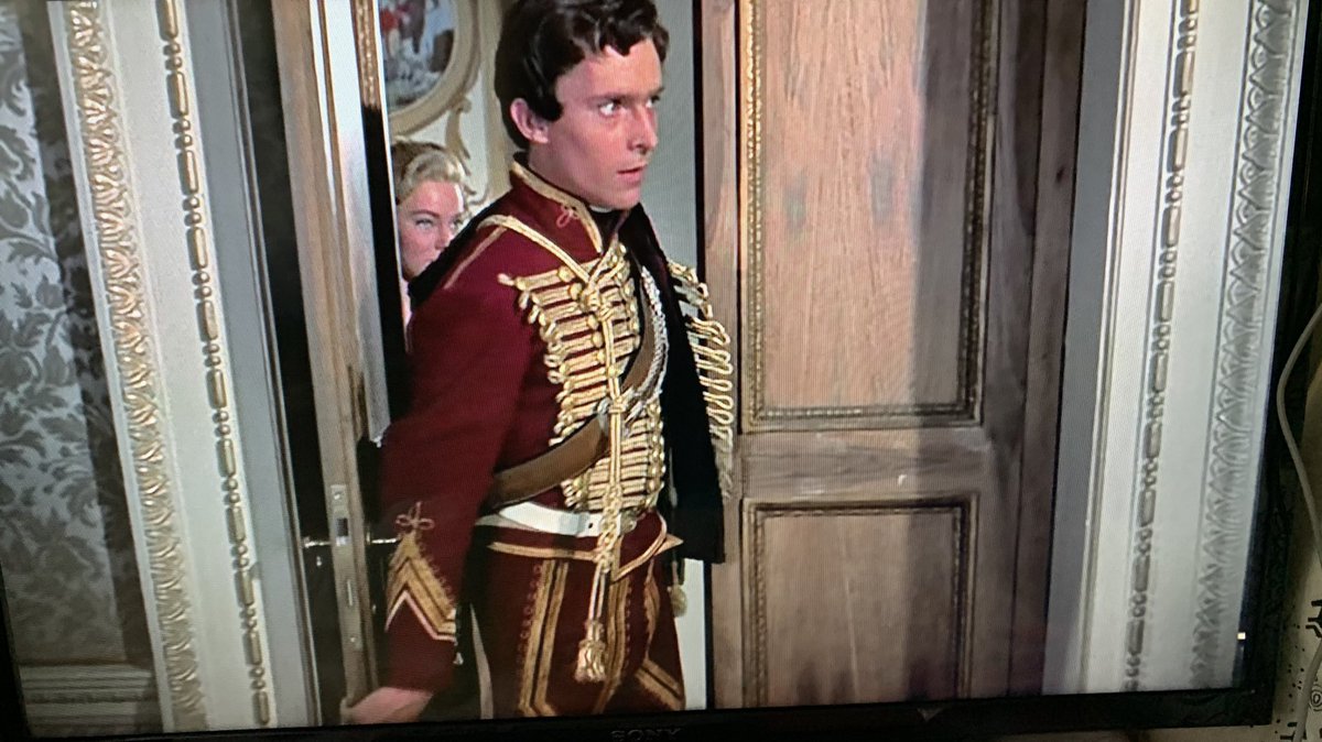 Good day!!! Jeremy Brett aka Nikolai Rostov in “War and Peace” 1956  #JeremyBrett #WarAndPeace1956 #NikolaiRostov #WarAndPeace #LeoToltsoy, image size:1200x674