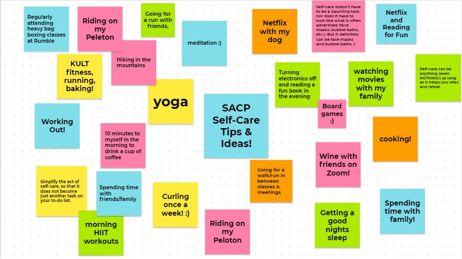 MelissaBMueller's tweet photo. This week is National School Psychology Week through @nasponline. The School and Applied Child Psychology students @UCalgaryEduc shared their self-care practices that help them foster resilience - a small piece of this year's theme #SPAW2020 #NASPadvocates #NASPGradStudents https://t.co/HLxHY9kLCf