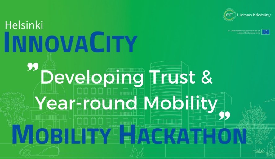 EITUrbanMob's tweet photo. Do you have an innovative solution to improve #mobility in #Europe? Are you interested in growing your network and learning about design thinking?
JOIN US online for #InnovaCity #Helsinki from 13 to 15 November!
https://t.co/RyQyuSklHP
@EITeu #urbanmobility #hackathon #Finland https://t.co/Cj8zuDyIHF