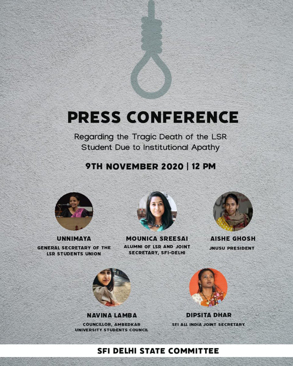 aishe_ghosh's tweet photo. Aishwarya's mother addressing the Press Conference !

#JusticeForAishwarya 
#ReleaseScholarships https://t.co/WYQi79taDm
