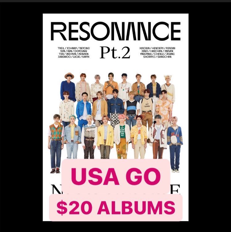 kpoptrades218's tweet photo. [KTOWN4U NCT RESONANCE PT 2 GO] US ONLY

✨2 PAYMENTS: $20 ALBUMS + DOM
✨ DEADLINE: Nov 22, 11:59PM EST

https://t.co/P8fP7GnUea

#nctgo #nct127go #wayvgo #nctwtt #nct127wtt #nctdreamwtt #wayvwtt #nctwts #nct127wts #kpoptrade #kpopgo #nct127trade #wayvtrade #ncttrade https://t.co/lmjCXcHPmh