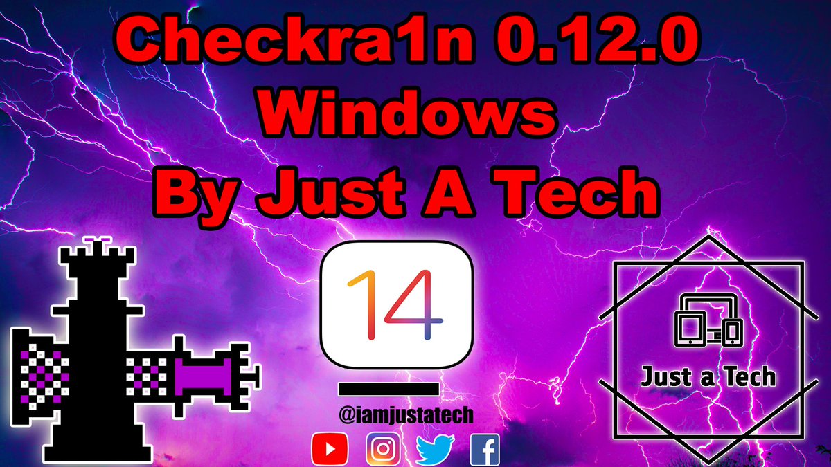 iamjustatechh's tweet photo. Checkra1n 0.12.0 Windows iSO file Direct Boot , Easy to run and portable. Don't forget to Retweet/like/share 
Happy Checkra1n. :)

https://t.co/OueZXTuno4 via @YouTube 

#checkra1n @checkra1n
#jailbreak #ios14 #justatech #iamjustatech #iamjustatechh #ijustatech @ijustatech https://t.co/kj0GjmfMis