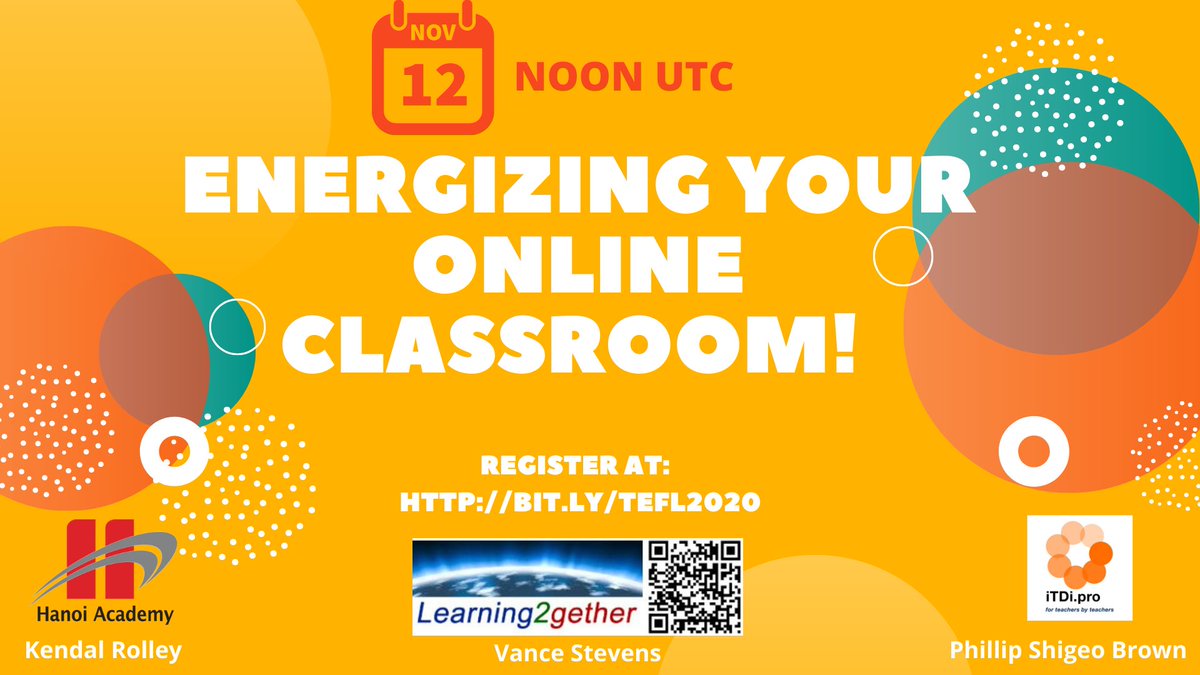 insidetefl's tweet photo. Join to discuss how we can adapt engaging classroom activities for the online environment! #eltchat #tefl #cpd #TESOL #CELTA https://t.co/hVYXEvEdHo