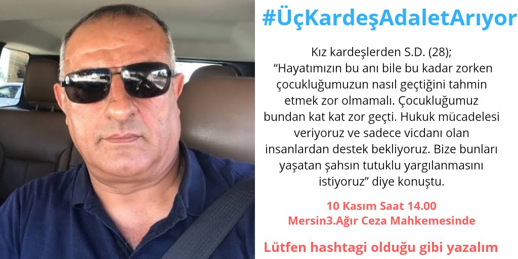 mujdeg_'s tweet photo. #ÜçKardeşAdaletArıyor 2. DURUŞMAYA KALMAMASI GEREKİYORDU DELİL YETERSİZLİĞİ DİYE SAÇMALIK OLAMAZ YETERLİ DELİLİ OLANLARDA DIŞARDA NEYE GÖRE ADALET KİME GÖRE ADALET BUNLAR İNSAN DESEN İNSAN DEĞİL HAYVAN DESEN HAYVANA HAKARET BUNLAR BAŞKA BİR VARLIK YA AL KOBAY OLARAK KULLAN İŞTE. https://t.co/yanUsDUq0m