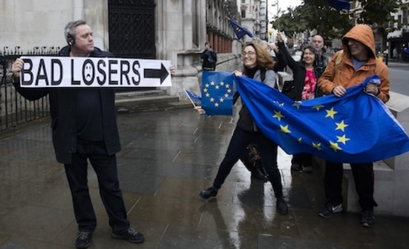 4) Roll Forward - 2016 - Mainstream Media portrays - Working Class (long time left wingers) people as racists and bigots for voting for  #Brexit/ #Lexit - This very fact turned me from a Remainer to Leaver.  #Russia interference turned out to be fake.