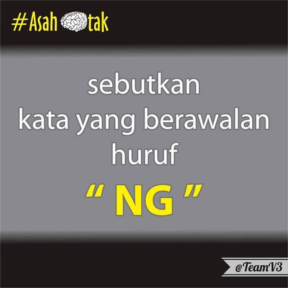 NGANU, NGAWUR, NGA...? APALAGI YA? 😂😂
