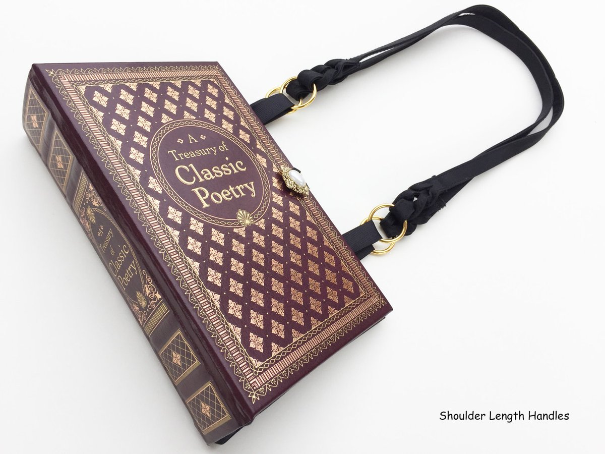 NovelCreations's tweet photo. Classic Poetry Book Purse - Walt Whitman Book Clutch - Emily Dickinson Book Cover Handbag - Robert Frost Pocketbook https://t.co/SWb8dXHisO #Etsymntt #booklover #bookpurse #BookCoverHandbag https://t.co/x2THuhFYfh