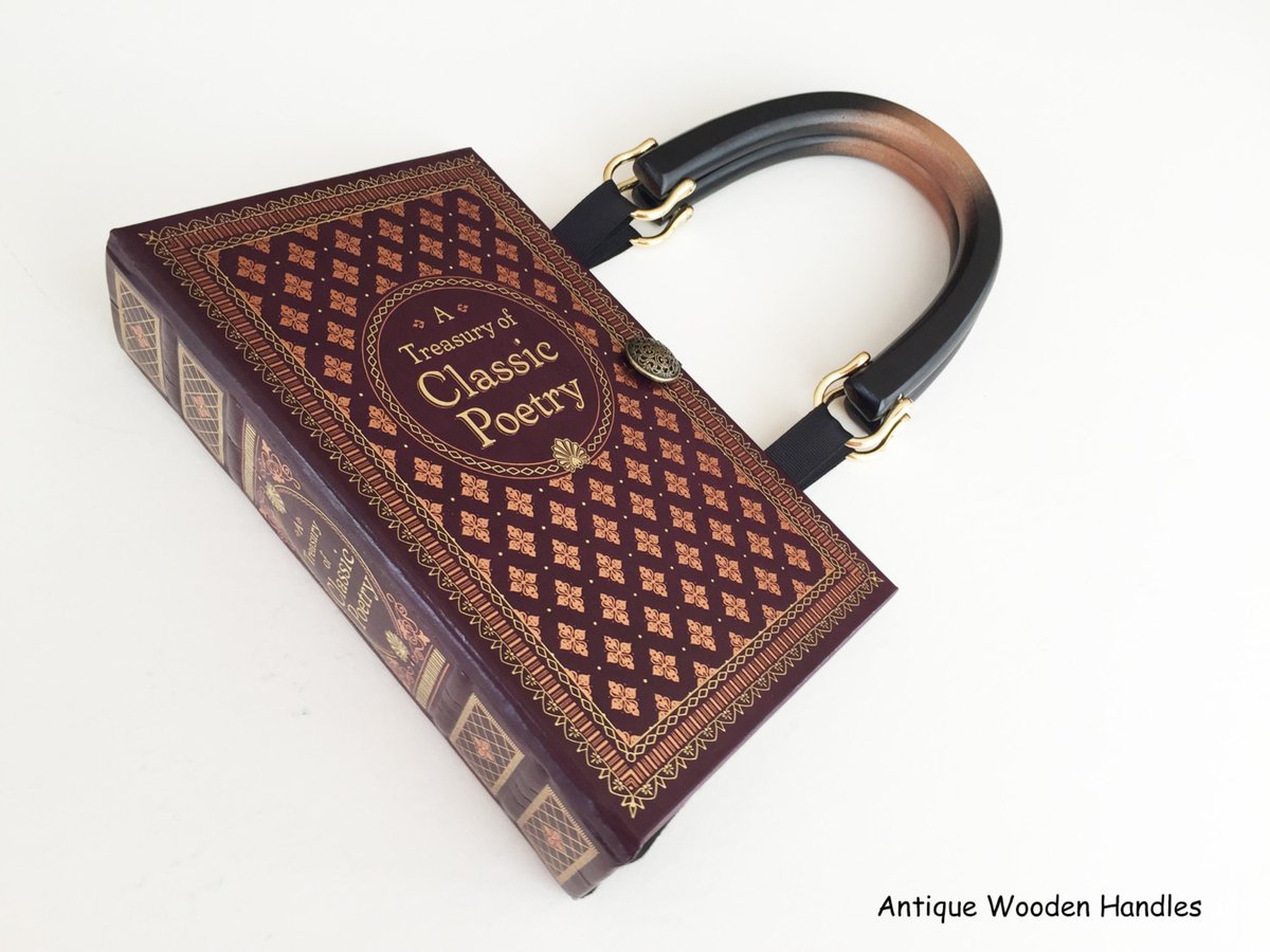 NovelCreations's tweet photo. Classic Poetry Book Purse - Walt Whitman Book Clutch - Emily Dickinson Book Cover Handbag - Robert Frost Pocketbook https://t.co/SWb8dXHisO #Etsymntt #booklover #bookpurse #BookCoverHandbag https://t.co/x2THuhFYfh