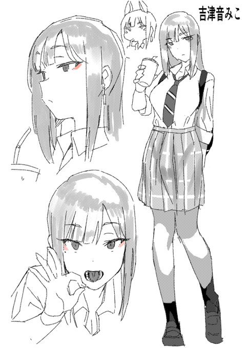 登場人物のキャラデザ
初期設定だから名前とか若干違う
https://t.co/5xoFKYSESc 