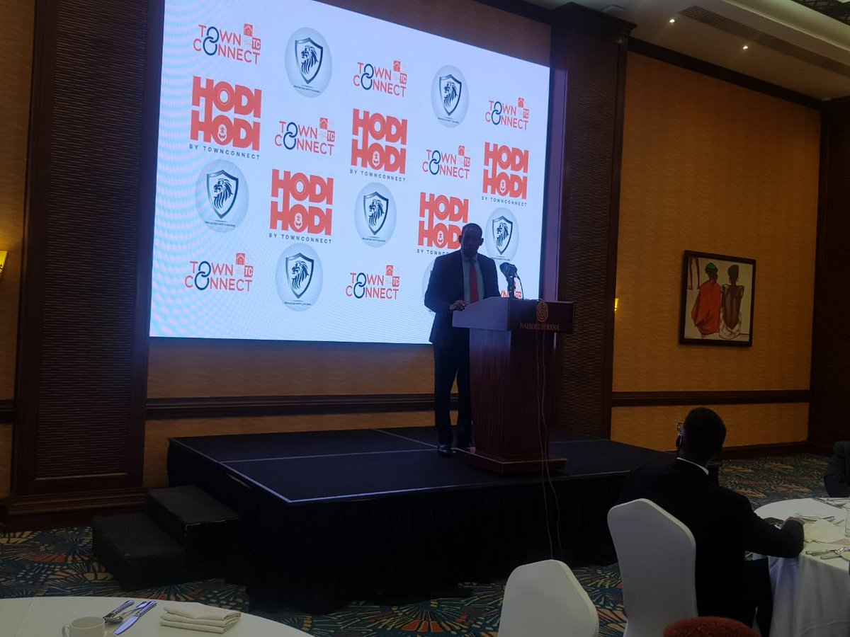 SecurityPsia's tweet image. Private Security Congress President Cosmas Mutava during the launch of a Private Security Visitor Management app - HodiHod (equivalent of the online occurance book) and associated Coronavirus screening and tracing capabilities Application.