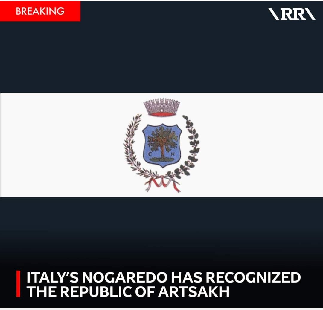 AnaHov1's tweet photo. Another victory for us! Thank you #Nogaredo for #RecognizeArtsakh 🇦🇲🇦🇲🇦🇲🇮🇹🇮🇹🇮🇹🇮🇹🇮🇹🇮🇹🇮🇹🇮🇹🇮🇹🇮🇹 https://t.co/2hqIvph0qE