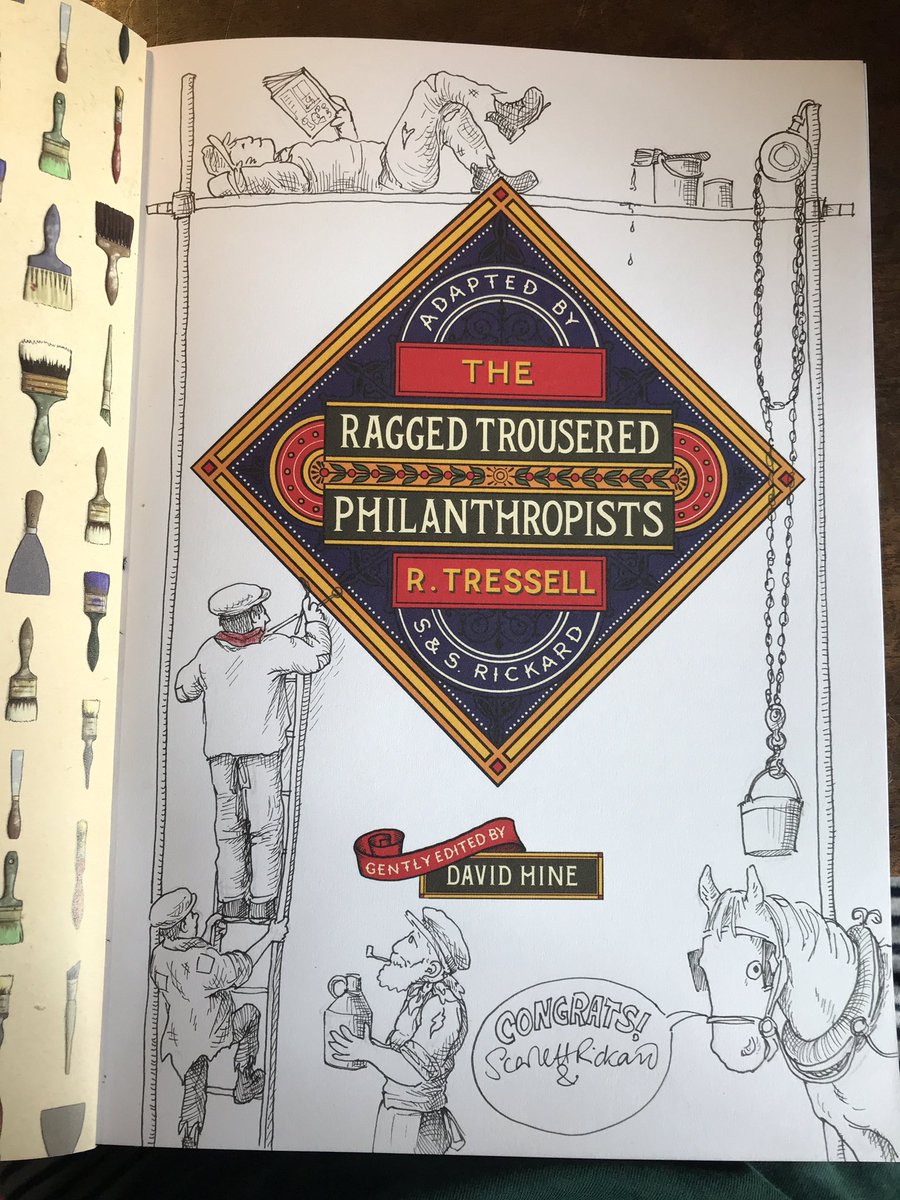 RickardSisters's tweet photo. Final day of our #HowManyHorses giveaway!
There’s still time to enter to WIN a signed & illustrated first edition copy of The Ragged Trousered Philanthropists.
Follow us, retweet & tell us #HowManyHorses you think Scarlett drew - the closest guess submitted by midnight wins! https://t.co/iQobvaT58C