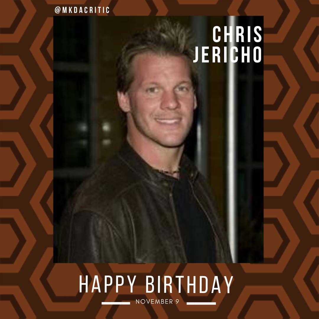 mkdacritic's tweet photo. #HBD #ChrisJericho #Jay and Silent Bob Reboot #Sharknado3 #OhHellNo #AndroidApocalypse #WrestleMania #Movie #TV #Series #cinema #film #films #art #hollywood #camera #HappyBirthday #mkdacritic https://t.co/lcISdhxsYT
